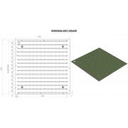 Светильник UNIVERSAL-SOFT 30 595x595x55 CRI80 3000 opal-sand
