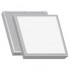 Светильник UNIVERSAL W50/3000K 595x595х55 opal-sand Светильник UNIVERSAL W50/3000K 595x595х55 opal-sand