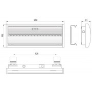 Аварийная подсветка ДПА 5040-3 3ч постоянный IP54