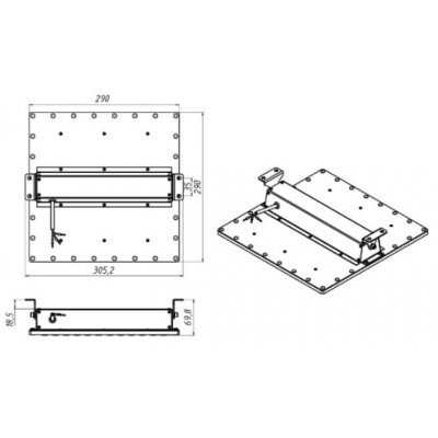 Светильник L-parking 30/ША/840/05 IP54 Светильник L-parking 30/ША/840/05 IP54