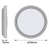 Светодиодный светильник Smart WiFi ORBIS PLATE RD430 TW WT Светодиодный светильник Smart WiFi ORBIS PLATE RD430 TW WT