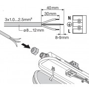 Светильник DP Value 1800 34 W 4000 K IP65
