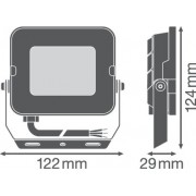 Прожектор FL COMP V 20W 865 SYM 100 BK