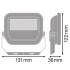 Прожектор FL PFM G3 10W/3000K SYM 100 WT Прожектор FL PFM G3 10W/3000K SYM 100 WT