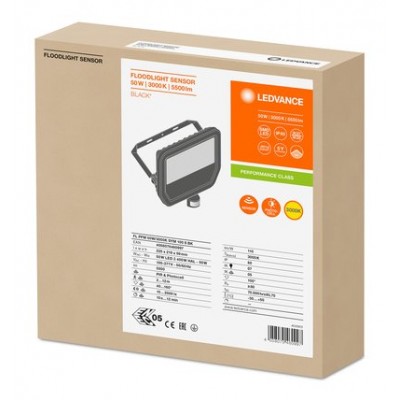 Прожектор FL PFM S 50W/4000K SYM 100 BK Прожектор FL PFM S 50W/4000K SYM 100 BK