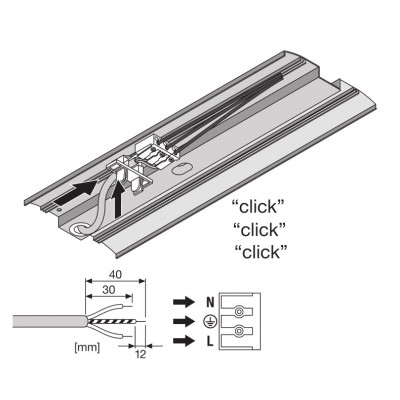 LINEAR IndiviLED D/I Dali 1200 42W/4000K LINEAR IndiviLED D/I Dali 1200 42W/4000K