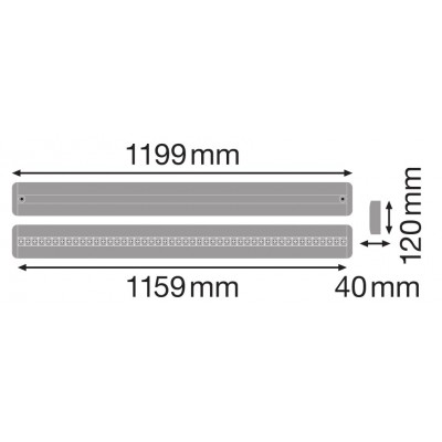 LINEAR IndiviLED D/I Dali 1200 42W/4000K LINEAR IndiviLED D/I Dali 1200 42W/4000K