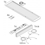 Светильник PANEL D/inD 1200 UGR< 19 36W 3000K WT