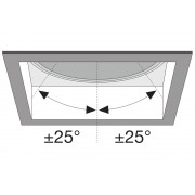 Спот светильник SP SQ DK ADJUST 8W/3000K FL WT