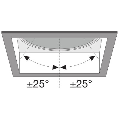 Спот светильник SP SQ DK ADJUST 8W/3000K FL BK Спот светильник SP SQ DK ADJUST 8W/3000K FL BK