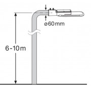 Светильник Eco Class AREA L 60W 840 7200 Gr
