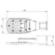 Светильник Eco Class AREA S 30W 840 3600 Gr