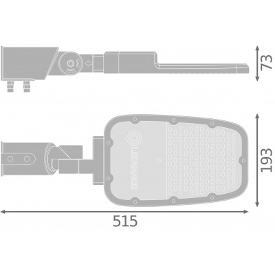 Светильник SL AREA Spd MD V 65W 765 RV20ST Gy Светильник SL AREA Spd MD V 65W 765 RV20ST Gy