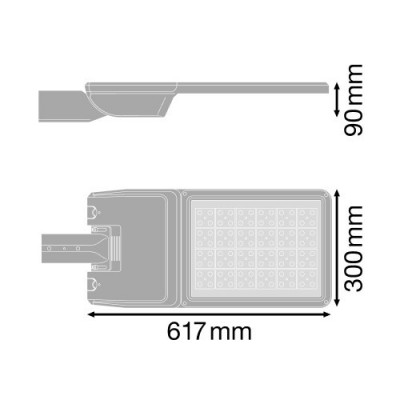 Светильник SL FLEX LA P 158W 740 RV25ST WAL Светильник SL FLEX LA P 158W 740 RV25ST WAL