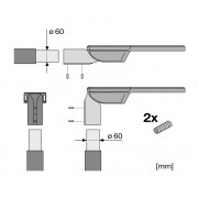 Светильник SL FLEX SM P 13W 727 RV25ST WAL