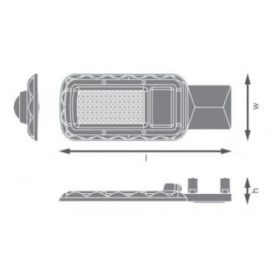 Светильник URBAN Lite M 50W 865 IP65 Gy Светильник URBAN Lite M 50W 865 IP65 Gy