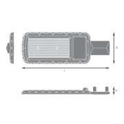 Светильник URBAN Lite XL 150W 865 IP65 Gy