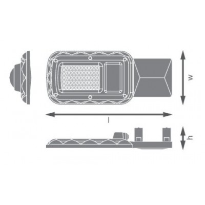 Светильник URBAN Lite S 30W 840 IP65 Gy Светильник URBAN Lite S 30W 840 IP65 Gy