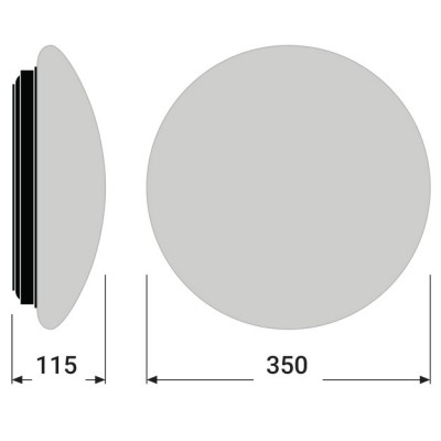 ЖКХ светильник SF CIRCULAR 350 V 18W 840 IP44 ЖКХ светильник SF CIRCULAR 350 V 18W 840 IP44