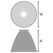 Отражатель REFLECTOR D85 FL