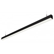 Светильник КРИСТАЛЛ 56W-5700Lm 5000-5500К Прозрачный IP44 чёрный