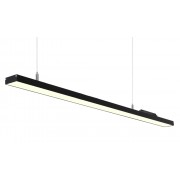Светильник Слимлайн линейный 40W-1750Lm 4000-4500К Опал IP40 черный